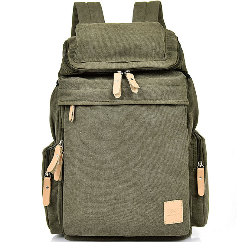 Large Canvas Travel Backpack