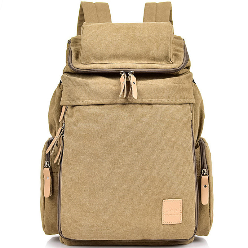 Large Canvas Travel Backpack