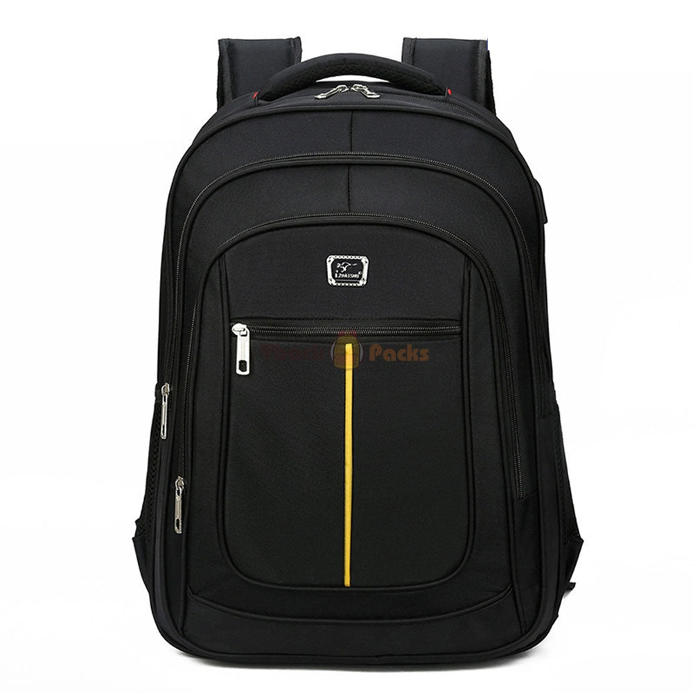 Travel Backpack with USB Charging Port for Teen Boys Oxford Large Capacity School Bag Top Level