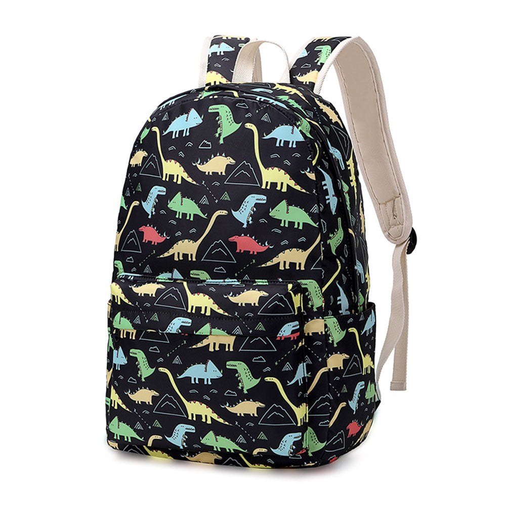 Dinosaur & Unicorn Printing Backpack Sets for Teens Back to School Bookbag for Middle School/Primary School Kids