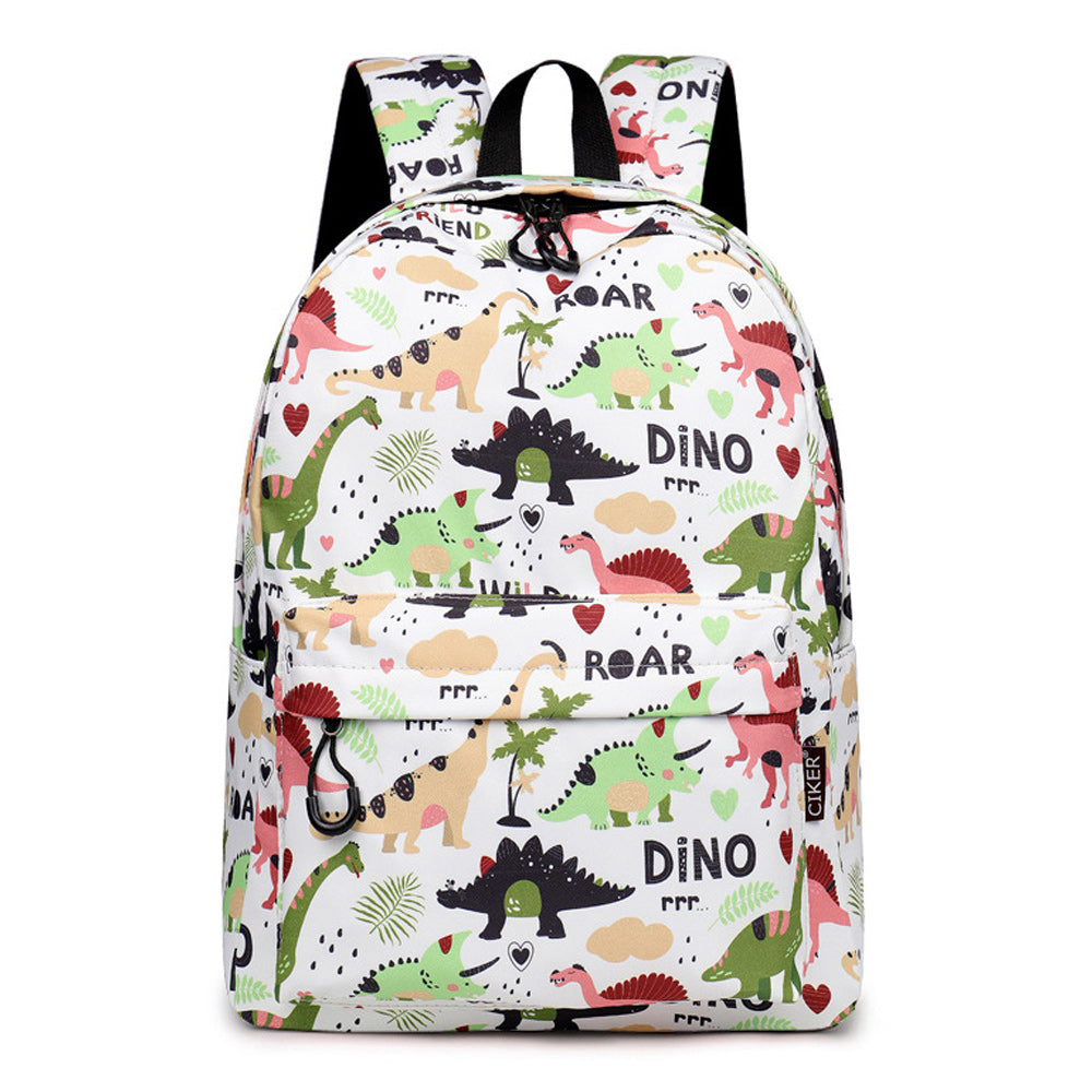 Dinosaur Backpack for Kids Cute Fun Printing Bookbag Lightweight School Bag