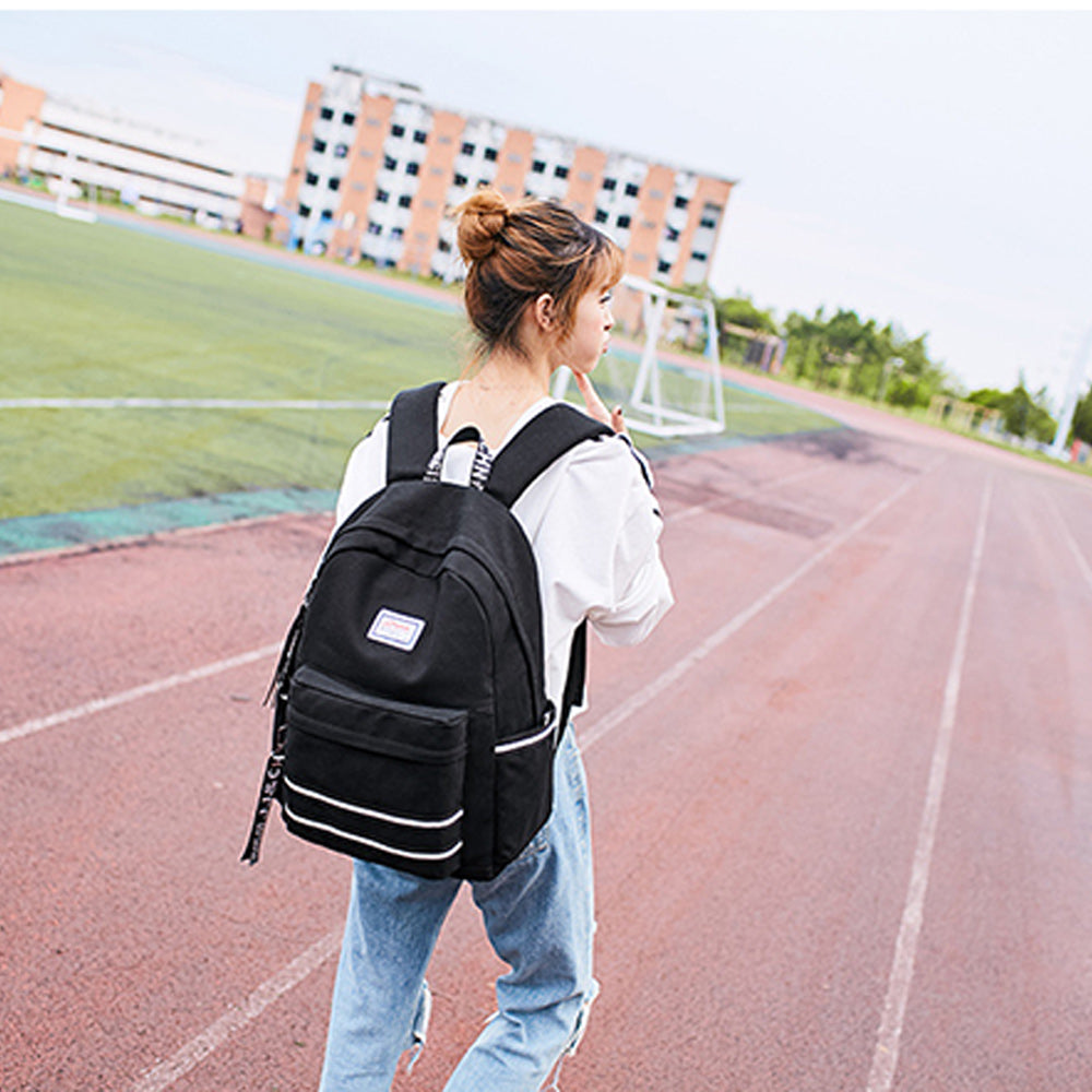Sporty Lightweight Travel Waterproof Backpack with USB Charging Port Top Level