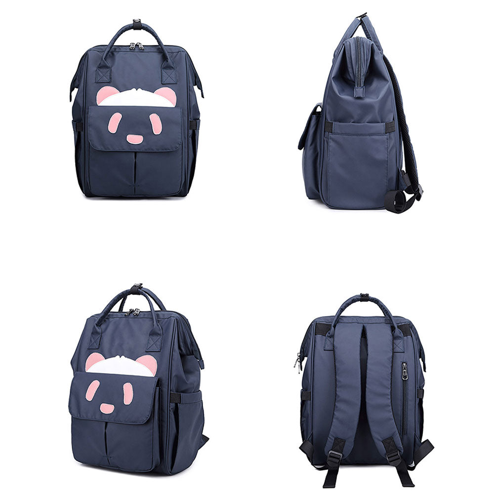 Girls Back to School Bookbag Oxford Waterproof Diaper Bag Travel Bag for Mum