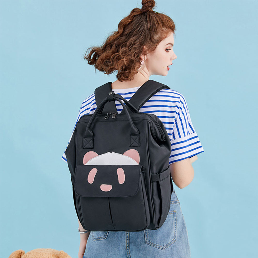 Girls Back to School Bookbag Oxford Waterproof Diaper Bag Travel Bag for Mum