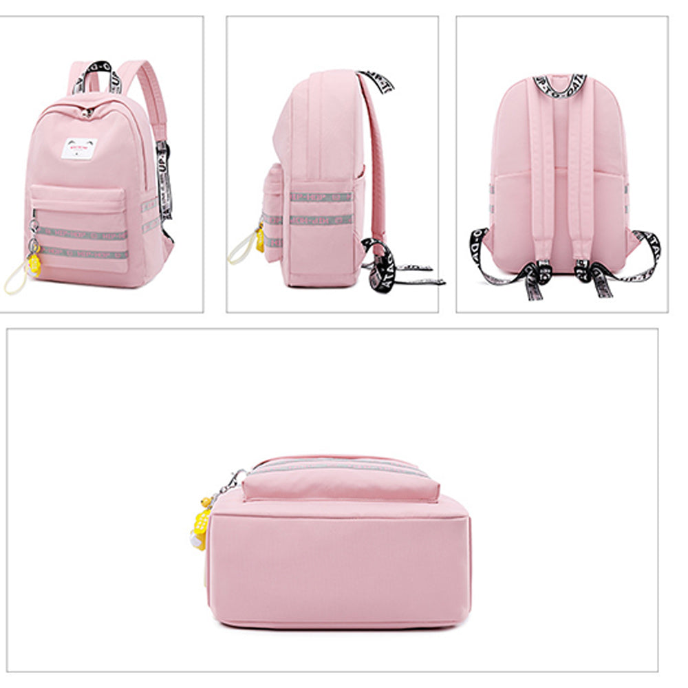 Girls School Backpack with USB Charger Cute Lightweight Bookbag Travel Bag Top Level