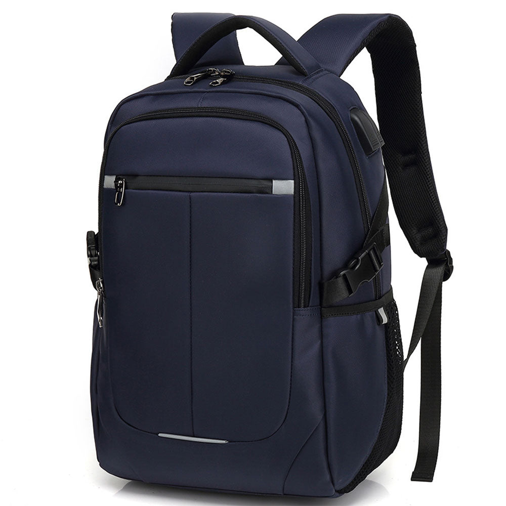 Business Anti-theft Backpack for Boys Men School Laptop Bookbag with Charging Port Top Level