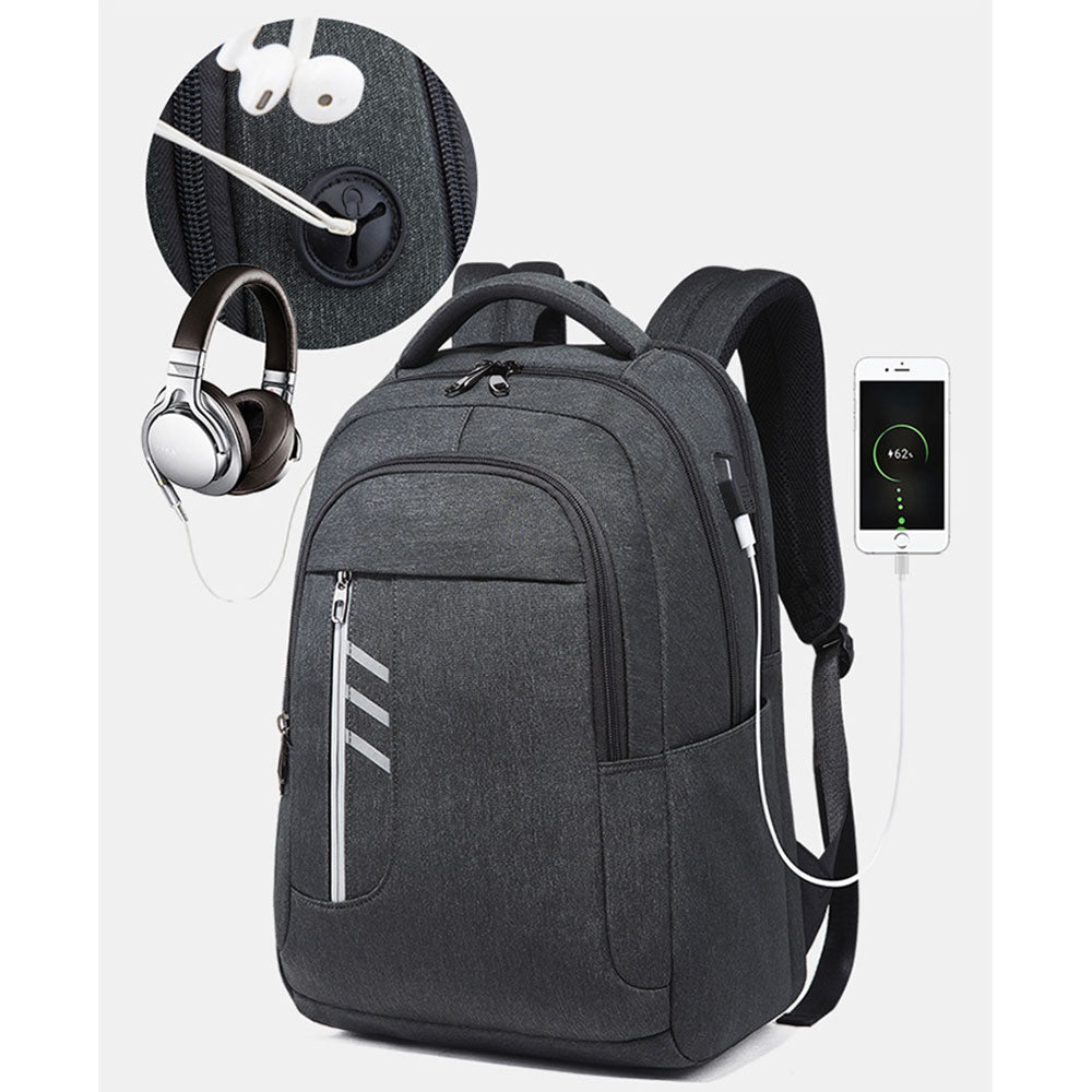 Laptop Backpack for Men Boys Anti-theft Business Backpack Waterproof with Charger