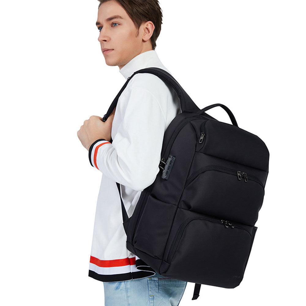 backpack laptop charger Fashion USB Charger Laptop Backpack for School Boys Men Business Anti-