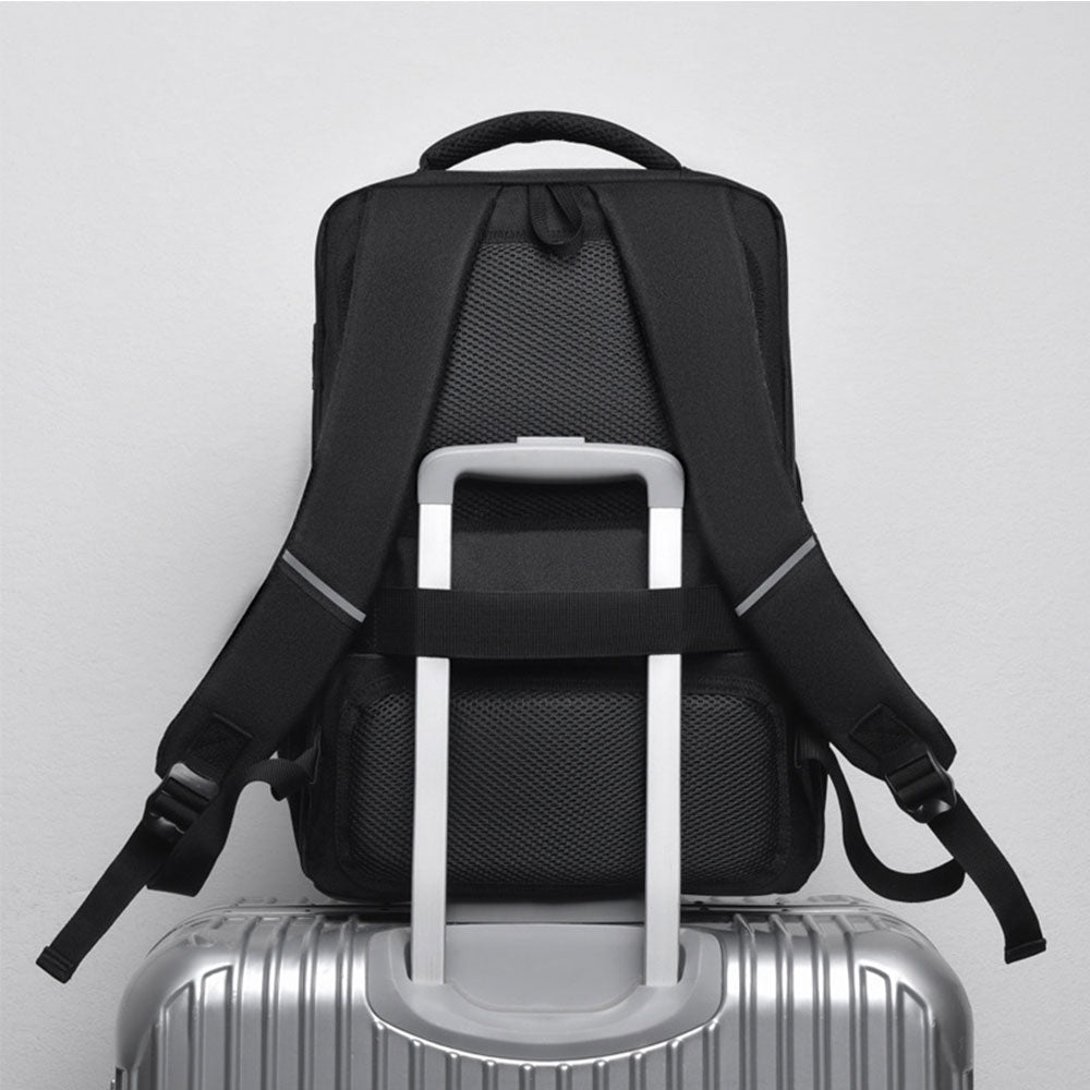 Teens Anti-theft Travel Backpack Large Capacity Business Commerical Bag with USB Charging Port