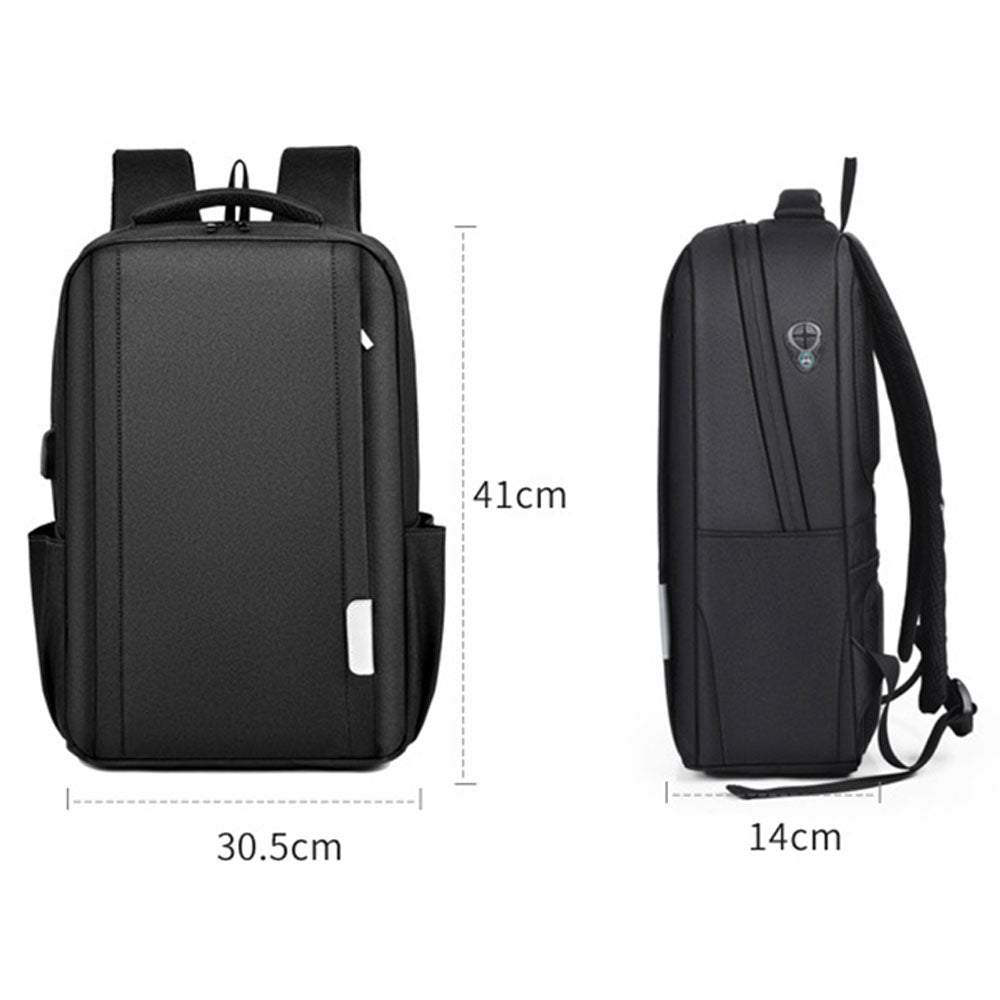Teens Anti-theft Travel Backpack Large Capacity Business Commerical Bag with USB Charging Port
