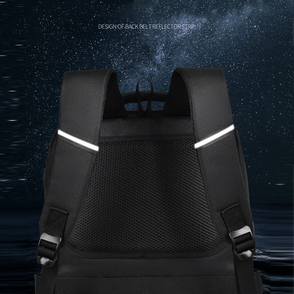 Teens Anti-theft Travel Backpack Large Capacity Business Commerical Bag with USB Charging Port