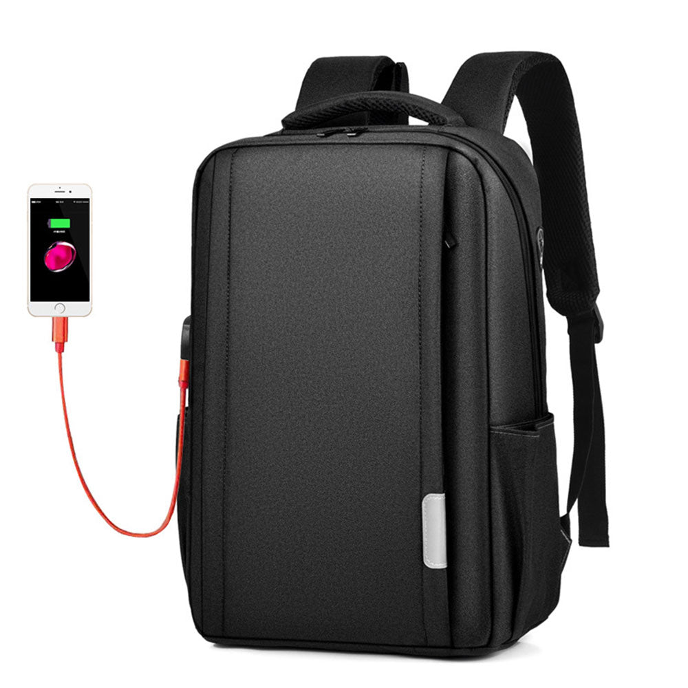 Teens Anti-theft Travel Backpack Large Capacity Business Commerical Bag with USB Charging Port