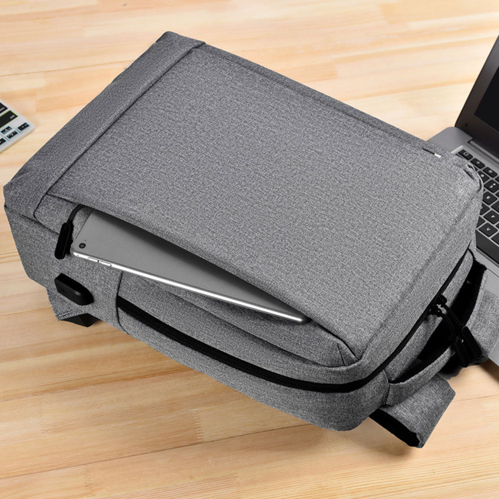 Cool Teens Laptop Backpack with USB Charging Port Sports Bag Computer Bag for School