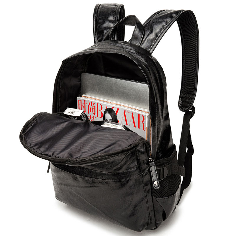 Fashion Backpacks Shoulder School Bags for Teens Girls PU Leather Rucksack