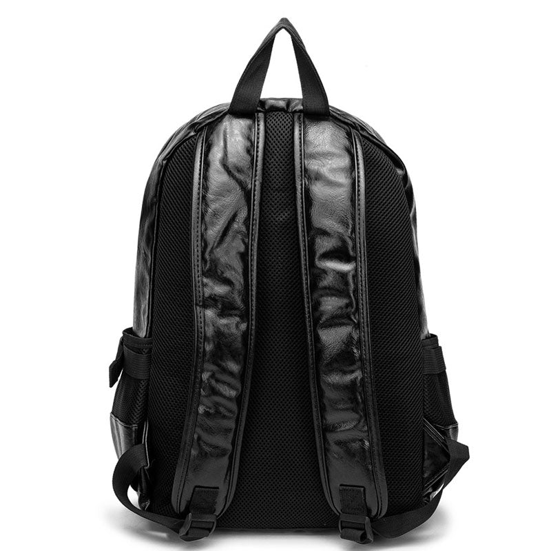 Fashion Backpacks Shoulder School Bags for Teens Girls PU Leather Rucksack