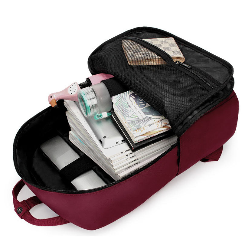 Laptop Backpack Anti Theft Slim Bag College Bookbag Fits 14 Inch Thin Notebook