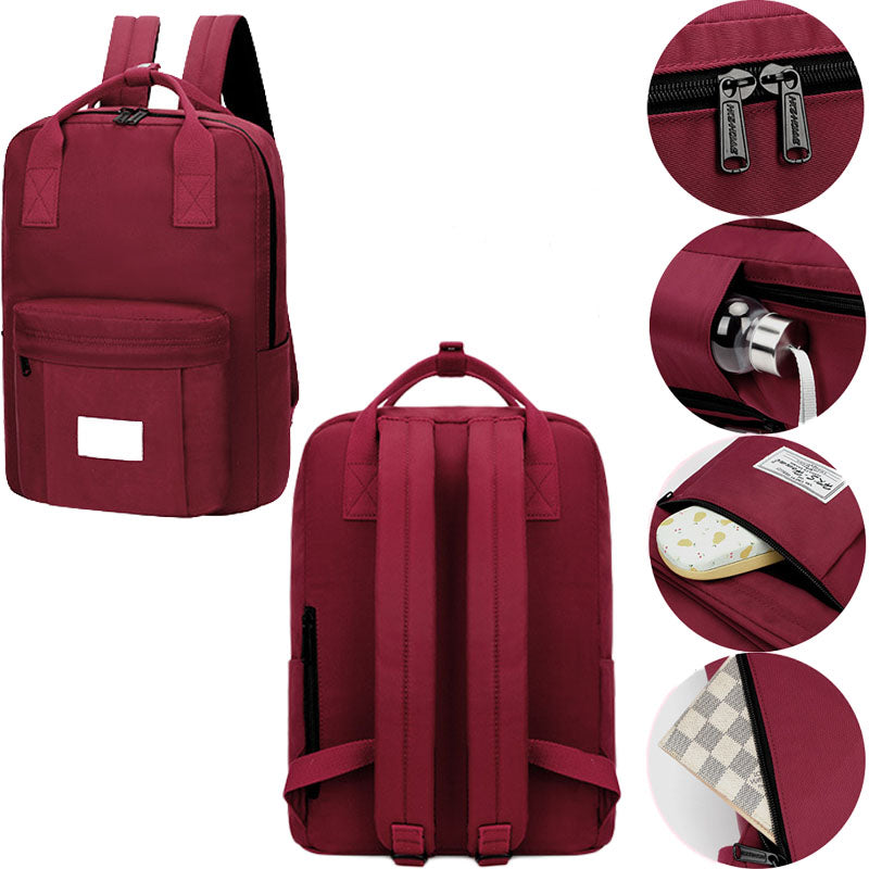 Laptop Backpack Anti Theft Slim Bag College Bookbag Fits 14 Inch Thin Notebook