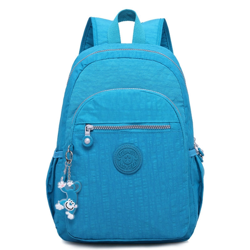 Women Waterproof Nylon Backpack Lightweight Hiking School Packback