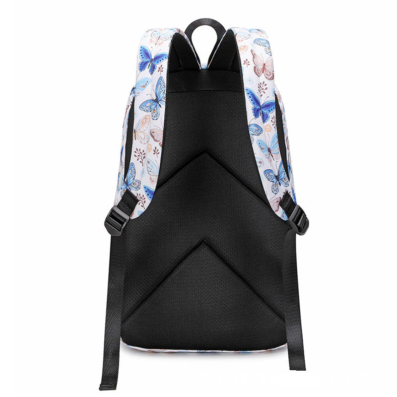 Butterfly Backpack for Women Laptop School College Bookbag Casual Daypack