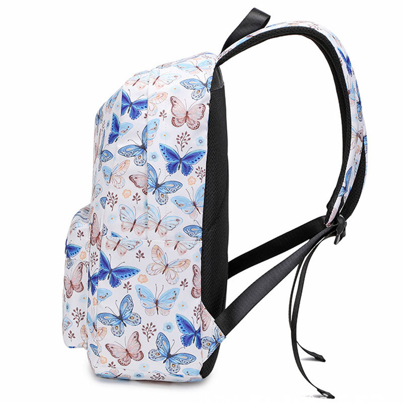 Butterfly Backpack for Women Laptop School College Bookbag Casual Daypack