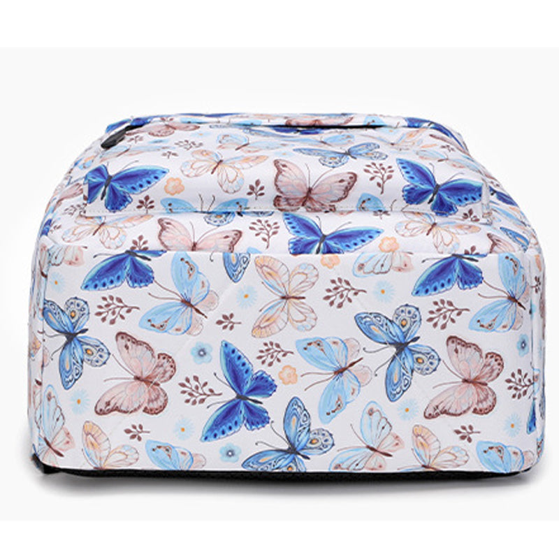 Butterfly Backpack for Women Laptop School College Bookbag Casual Daypack