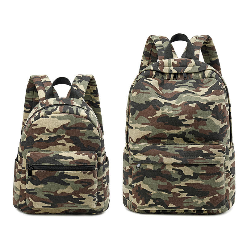 Children Schoolbag Camouflage Backpack Girls Boys Laptop Travel Bag