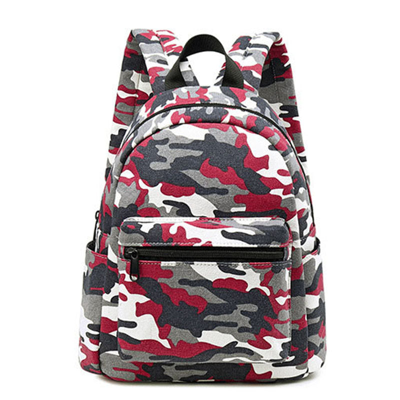 Children Schoolbag Camouflage Backpack Girls Boys Laptop Travel Bag