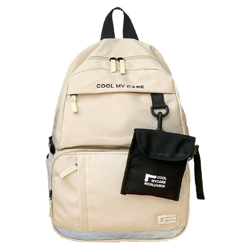 Waterproof School Backpack Reflective Design Travel Bag