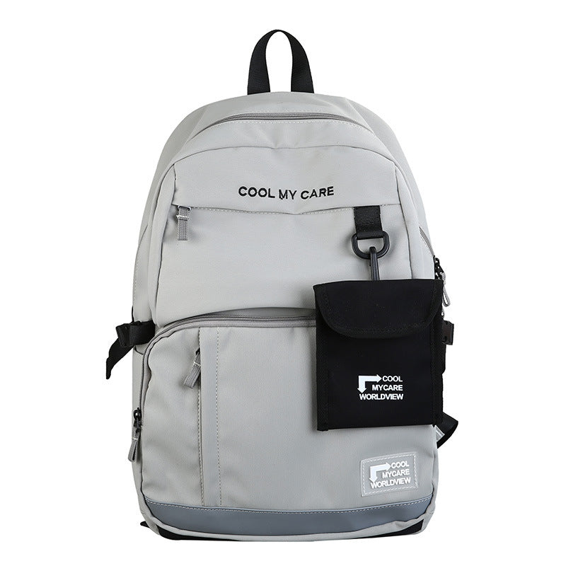 Waterproof School Backpack Reflective Design Travel Bag
