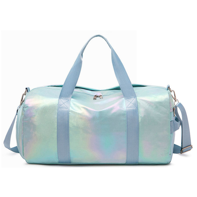 Gym Bag Gradient Yoga Gym Totes Handbag Travel Duffel Bags Fitness Handbags